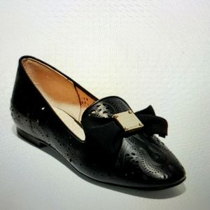 NEW Cole Haan Talia Bow Lasercut Leather Loafer